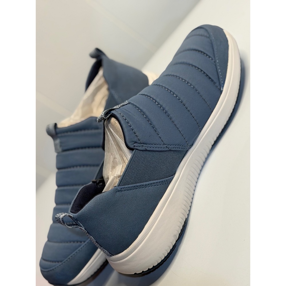 Ryka Pursuit Quilted Slip-Ons Citadel Blue Walking‎ Sneakers Women Size 7 NEW - Picture 5 of 7